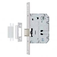 Сантехническая защелка PVC ITAROS 70 x 50 мм бел. никель