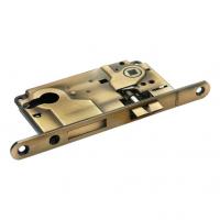 Замок с ригелем под ключевой цилиндр MORELLI L1885 бронза