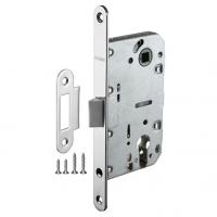 Замок межкомнатный Fuaro под цилиндр PLASTIC P85C-50 хром