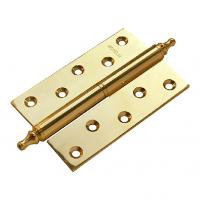 Петля латунная Morelli MB 120X80X3.5 золото