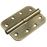 Петля стальная разъёмная скругленная Morelli MSD-C 100X70X2.5 бронза