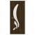 Лотос-2 Dark Barnwood Art Glass