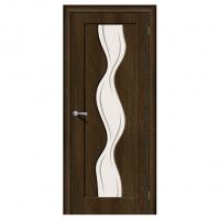 Двери Вираж-2 Dark Barnwood Art Glass