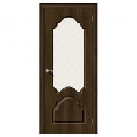 Двери Скинни-33 Dark Barnwood White Сrystal