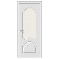 Двери Скинни-33 Casablanca White Сrystal
